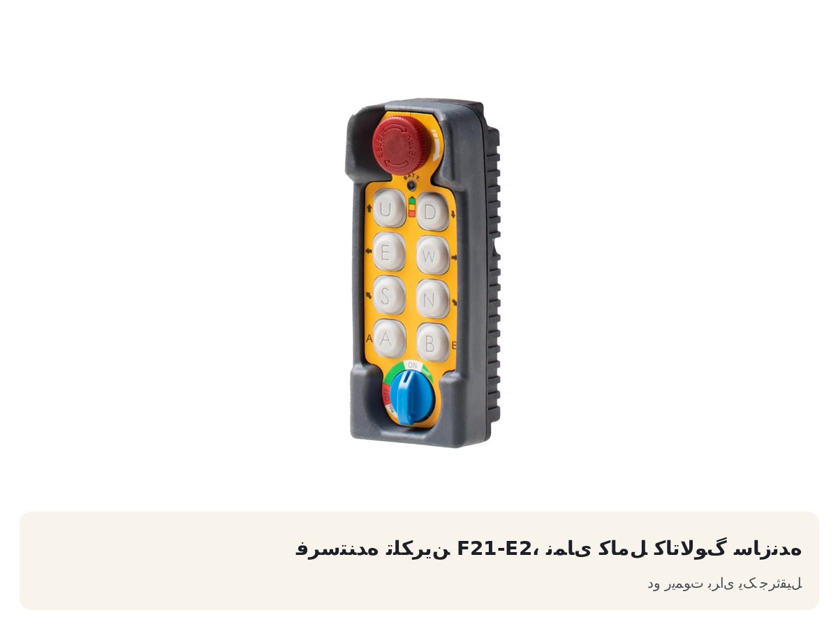 دو ریموت برای یک جرثقیل